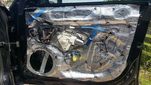 MATA WYGŁUSZAJĄCA BUTYLOWA BITUMICZNA 100x50 cm z klejem redukcja wibracji na Arena.pl