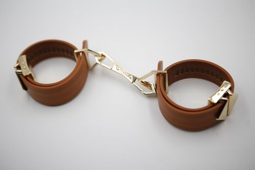 uprząż bondage hogtie set brown lockink na Arena.pl