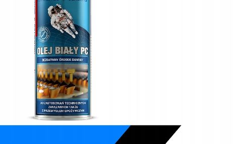 OLEJ BIAŁY PULSAR BEZBARWNY SPRAY ŚRODEK SMARNY 400 ml na Arena.pl