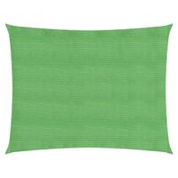 Żagiel przeciwsłoneczny, 160 g/m², jasnozielony, 2,5x3 m, HDPE
