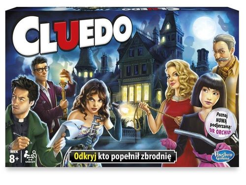 HASBRO gra Cluedo - nowa wersja PL na Arena.pl