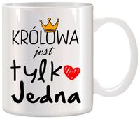 KUBEK Z NADRUKIEM DLA KOLEŻANKI DZIEWCZYNY ŻONY MAMY DZIEŃ KOBIET URODZINY