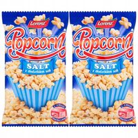 Lorenz Popcorn z dodatkiem soli 90 g x 2 sztuk