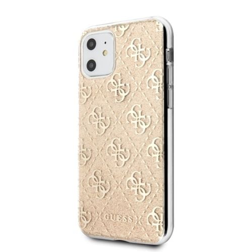 Guess 4G Glitter - Etui iPhone 11 (Gold) na Arena.pl