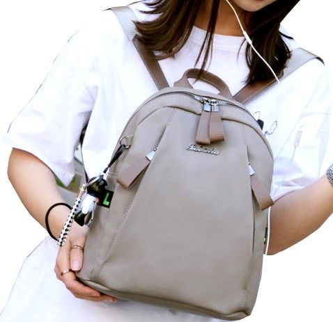 Wodoodporny Plecak elegancki miejski na ramię boho  T42_Szary na Arena.pl