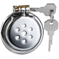 Stalowy Pas Cnoty Typu Flat Mini Klatka Na Penisa Chastity