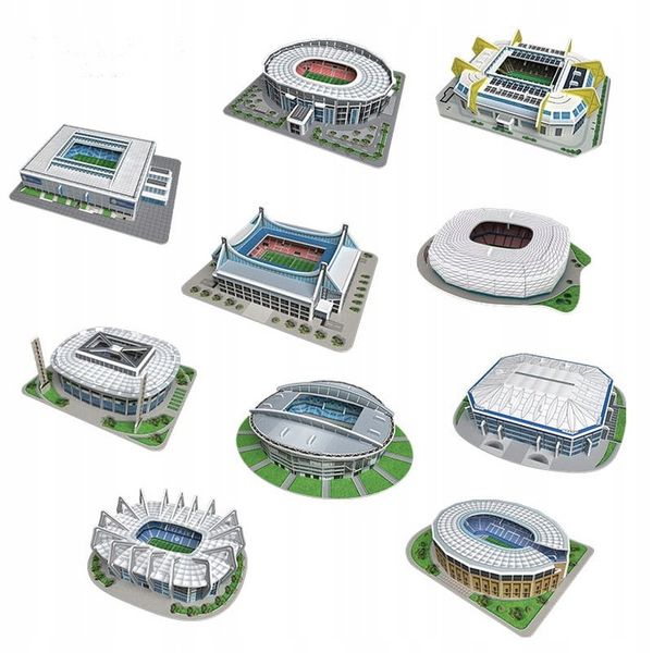 Stadion piłkarski - EURO 2024 - Puzzle 3D 218 elementów zdjęcie 6