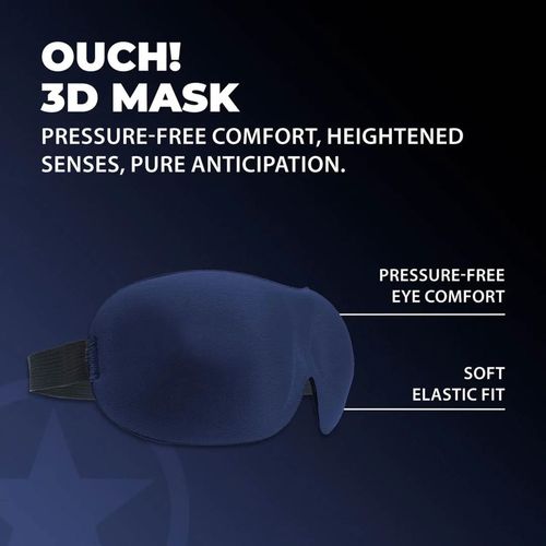opaska na oczy 3d ouch granatowa na Arena.pl