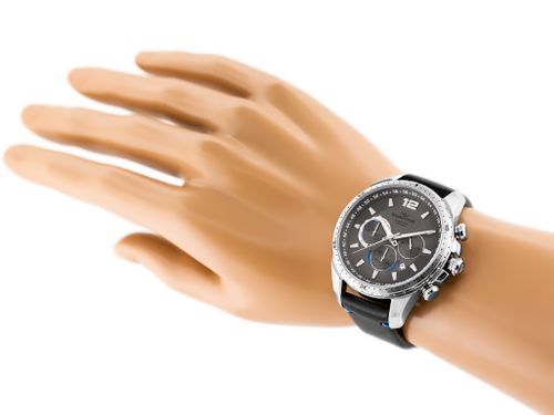 RUBICON RNCD98 - CHRONOGRAF (zr095c) black/silver na Arena.pl