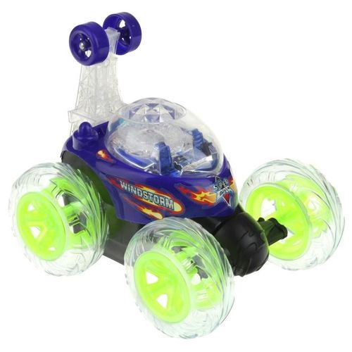 Zdalnie Sterowany Samochód Kaskaderski - niebieski na Arena.pl