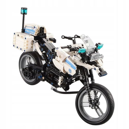 KLOCKI 539szt TECHNIC motor policja na Arena.pl