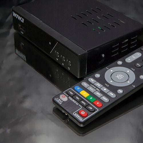 Tuner DVB-T2 WIWA H.265 PRO - dekoder w solidnej metalowej obudowie na Arena.pl