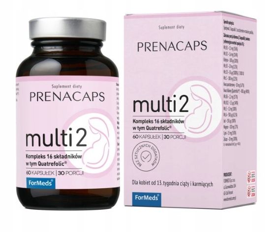 Formeds PRENACAPS MULTI 2 - od 13. tygodnia ciąży zdjęcie 1