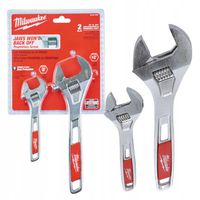 Zestaw 2 kluczy nastawnych Milwaukee