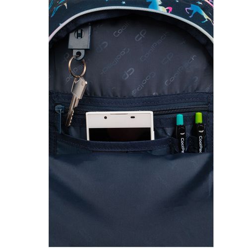 Plecak 2-komorowy Coolpack Jerry blue unicorn na Arena.pl