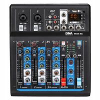 DNA MIX 4 EQ mikser audio USB MP3 Bluetooth analog