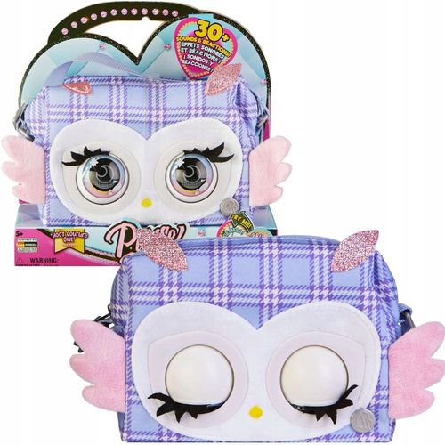 PURSE PETS TOREBKA INTERAKTYWNA SOWA HOOT COUTURE Z OCZAMI DLA DZIECI na Arena.pl