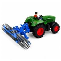 DLA DZIECI ZIELONY TRAKTOR NA PILOTA
