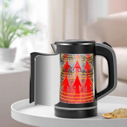 CZAJNIK ELEKTRYCZNY TURYSTYCZNY PODRÓŻNY CICHY MAŁY 600 W 0,8L CZARNY na Arena.pl