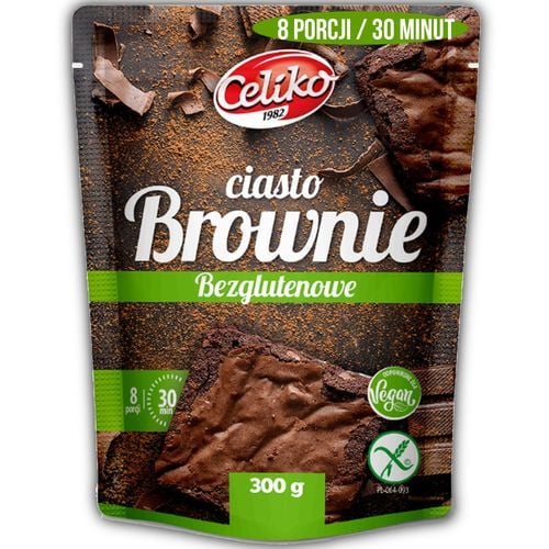 CELIKO CIASTO BROWNIE bezglutenowe 300g na Arena.pl