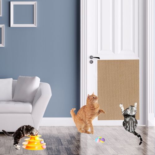 Samoprzylepna MATA DO DRAPANIA na kanapę meble dla kotów ochrona 100x40 na Arena.pl