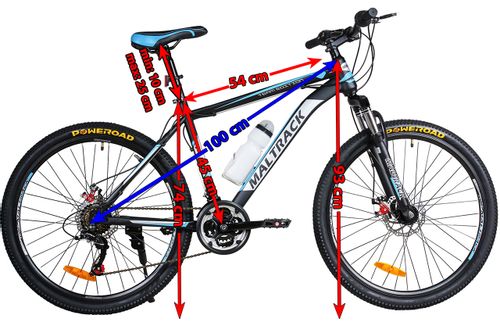 Rower górski MTB  MalTrack TEAM BLUE 26" na Arena.pl