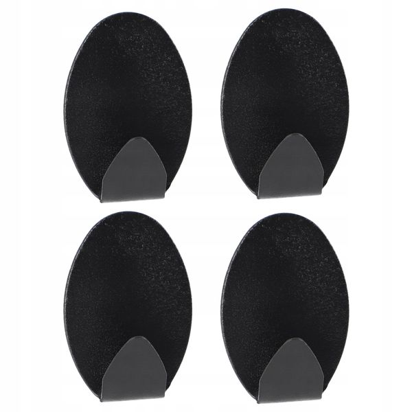 WIESZAK ŁAZIENKOWY SAMOPRZYLEPNY HACZYK 4 SZT zdjęcie 1