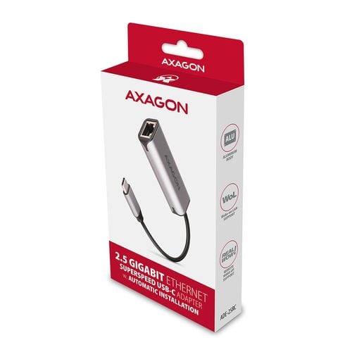 AXAGON | ADE-25RC SuperSpeed USB-C 2.5 Gigabit Ethernet na Arena.pl