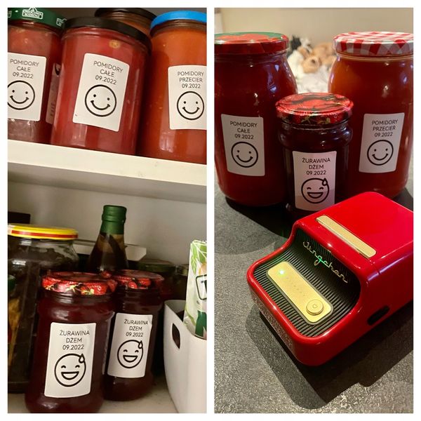 NIIMBOT B21 Drukarka Termiczna NAKLEJKI Bluetooth zdjęcie 16