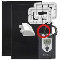 ZESTAW FOTOWOLTAICZNY 400W SOLARNY MPPT NA KAMPER ŁÓDŹ JACHT