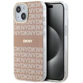 Etui DKNY do iPhone 15 Plus, iPhone 14 Plus, Różowy, MagSafe