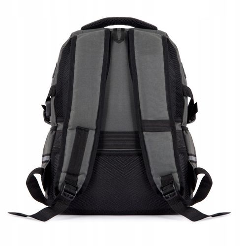 Plecak TORNISTER szkolny młodzieżowy DUŻY czarny 24L Klasy 1-8 Odblaski na Arena.pl