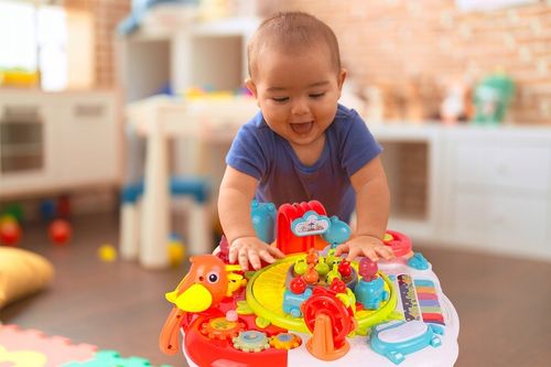 STOLIK EDUKACYJNY INTERAKTYWNY PIANINKO CIUCHCIA PIANINKO BĘBENEK PTASZEK na Arena.pl