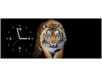 100X40CM ZEGAR TYGRYS OBRAZ