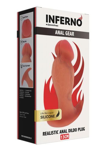 Realistic Buttplug Liquid Silicone 13 Cm na Arena.pl
