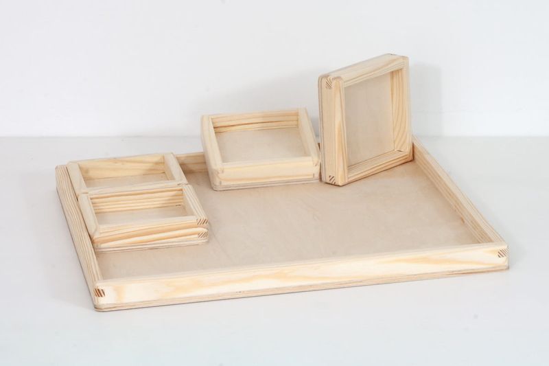 Tacka drewniana 30x30x2 cm zdjęcie 10