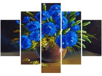 OBRAZ BUKIET KWIATÓW STOLE