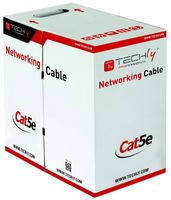 TECHLY SKRĘTKA U/UTP CAT5E LINKA 305M BOX 100% MIEDŹ SZARA 025640
