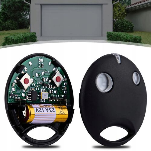 PILOT DO BRAMY GARAŻOWEJ NICE SMILO 2KANAŁY 433MHZ ZAMIENNIK BRELOK OKRĄGŁY na Arena.pl