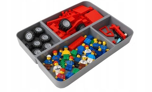 Pojemnik 15,5 l pudełko na klocki lego przezroczysty organizer z na Arena.pl