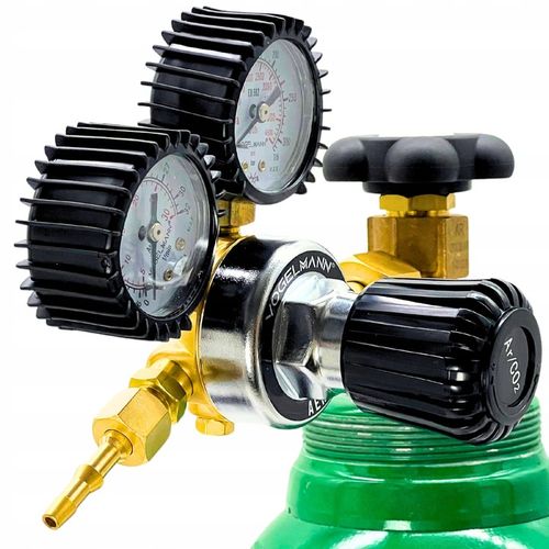 Vogelmann Reduktor gazu do butli CO2 ARGON Manometr AERO 200 bar W21,8x1/14 na Arena.pl