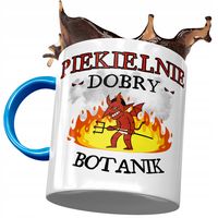 Kubek Błękitny Dla Botanika Piekielnie Dobry Z Nadrukiem Ze Zdjęciem