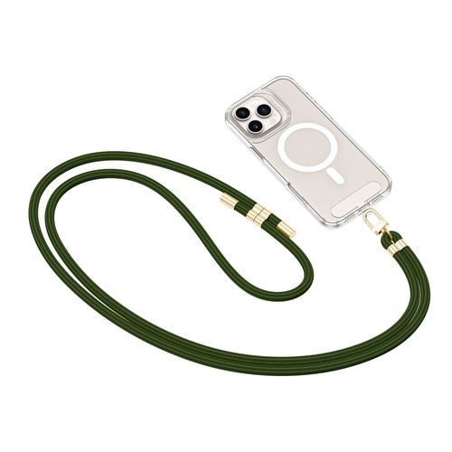 tech-protect c7s rope crossbody strap hunter green/gold na Arena.pl