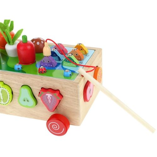 Gra Montessori Sorter Warzywa Marchewki Robaczki na Arena.pl