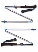 Kije do biegania Black Diamond Distance FLZ Poles - pewter 110-125cm