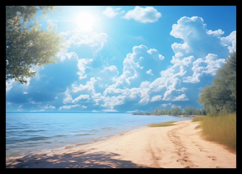 Plakat 42x29,7cm Letni Dzień zdjęcie 2