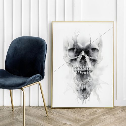 Plakat czaszka szkic 30x40 cm na Arena.pl