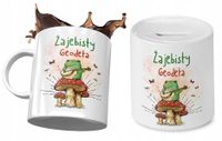 Dla Geodety Zestaw Kubek + Skarbonka Na Prezent Z Nadrukiem Ze Zdjęciem