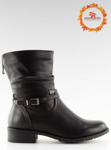Botki damskie czarne 8232-3 BLACK - 38 na Arena.pl