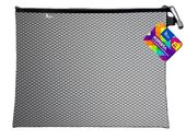 KOPERTA Z SUWAKIEM METALOWYM B4 38X29 CM CZARNA TETIS